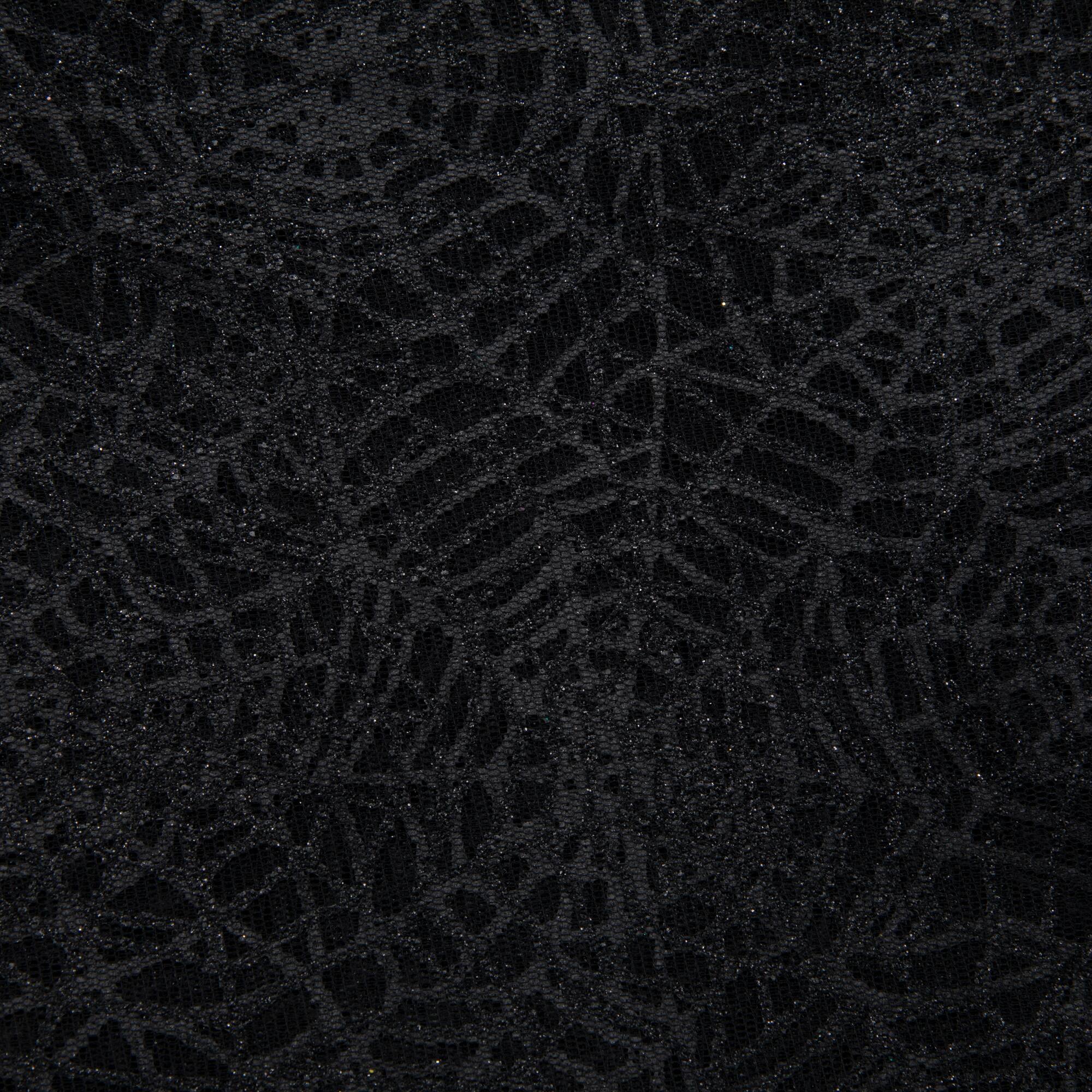 Wyla Black Web Printed Mesh